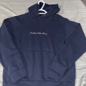 PrettyLittleThing Navy Blue Hoodie